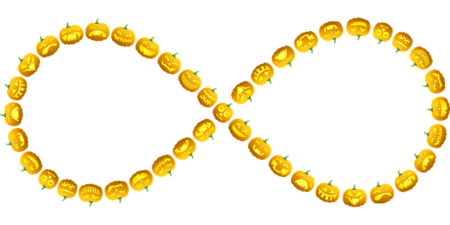 Free jack o' lanterns infinity pumpkins illustration