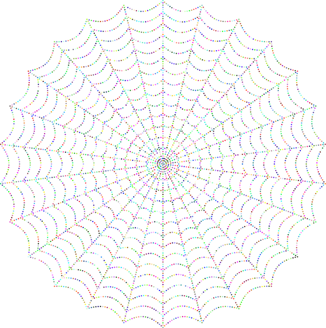 Free Spider Web Halloween vector and picture