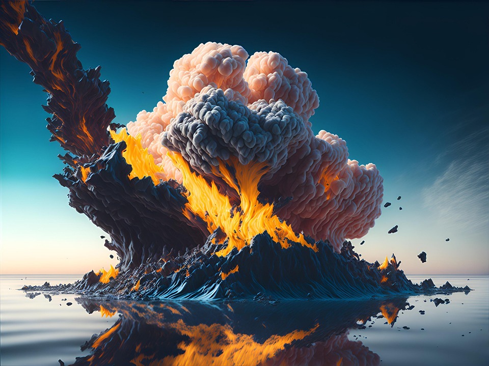 Download Ai Generated, Volcano, Eruption. Royalty-Free Stock ...