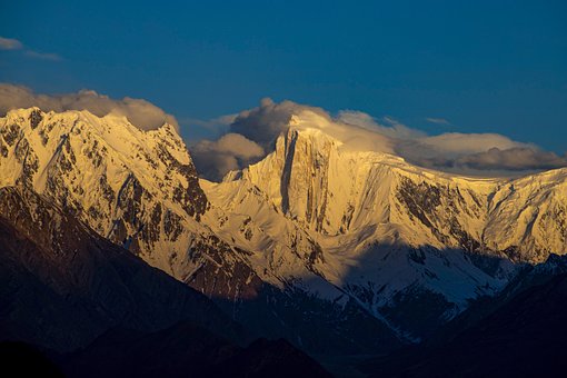 Free Sunset Mountain photo and picture