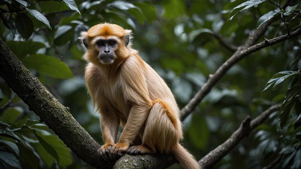 Ai Gerado, Macaco, Animal, Mamífero