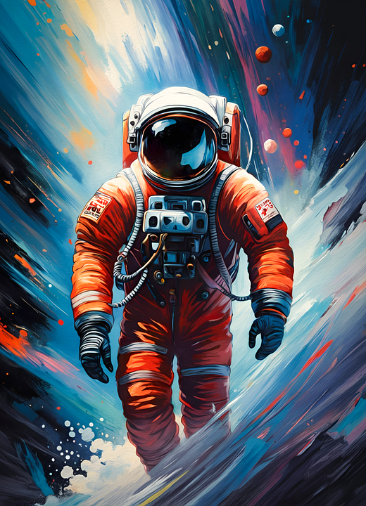 Download Ai Generated, Spaceman, Man. Royalty-Free Stock Illustration ...