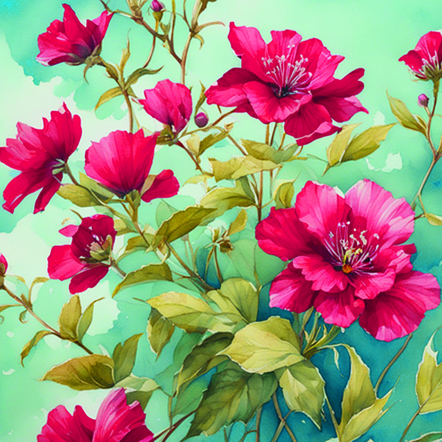 Ai Generiert, Blumen, Pflanze