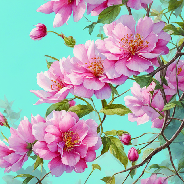 Ai Generiert, Blumen