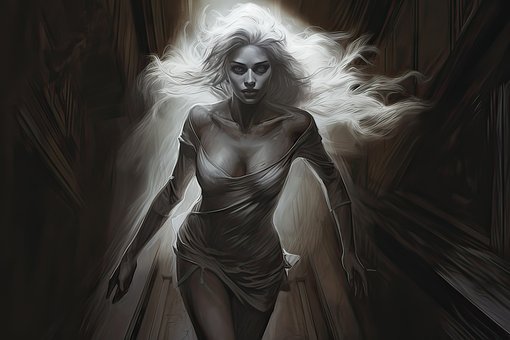 Ai Generiert, Vampir, Frau, Superheld