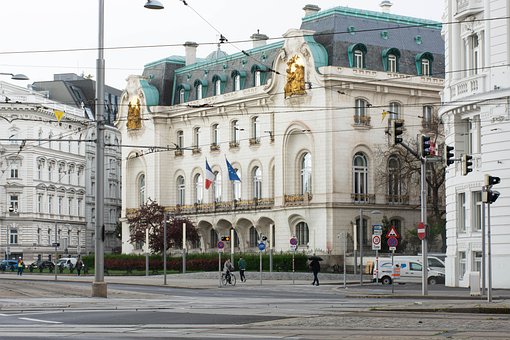 Gebouwen, Straat, Stad, Vienna