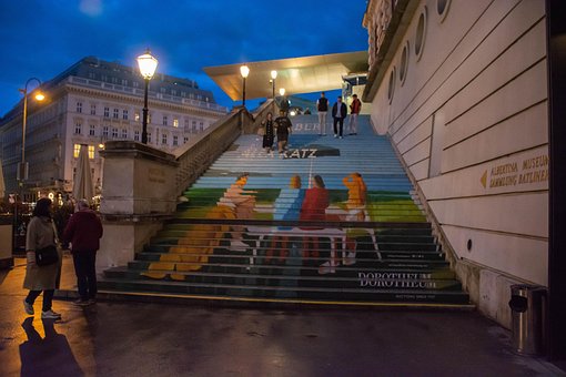 Trap, Architectuur, Vienna