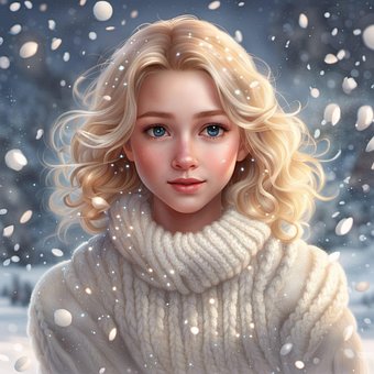 Free Ai Generated Woman illustration and picture