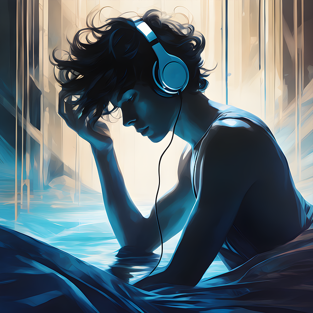 Free ai generated man headset illustration
