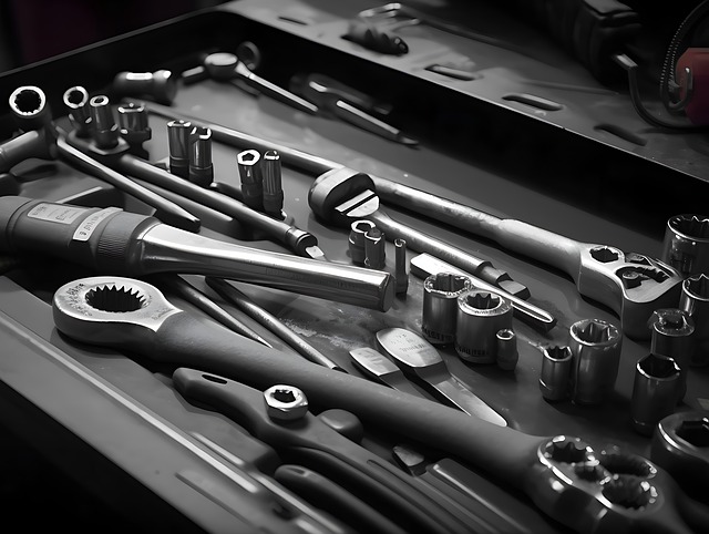Free ai generated mechanic tools illustration