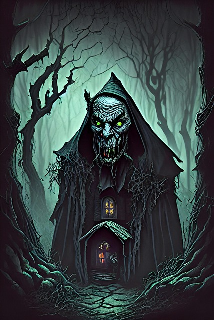 Free Witch House illustration and picture