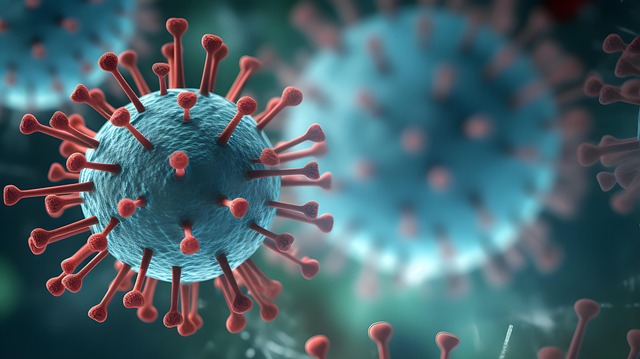 Free ai generated virus biology illustration