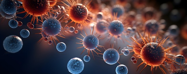 Free ai generated virus biology illustration