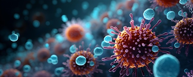 Free ai generated virus concept illustration