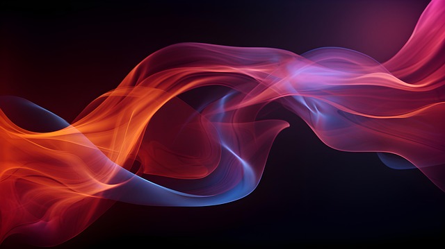 Free ai generated smoke colorful illustration