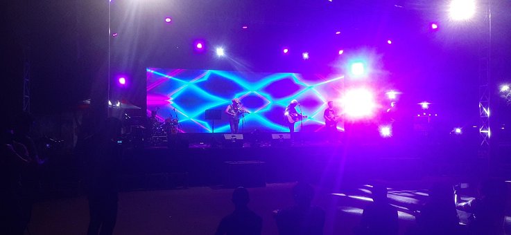 Concert, Muziek, Zanger, Technologie