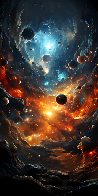 Free ai generated space sky illustration