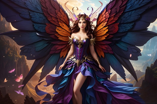 Fantasía, Asombroso, Colores Vívidos