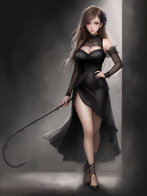 Free ai generated woman model illustration