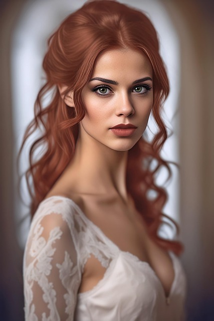 Free ai generated woman eyes illustration