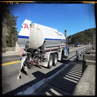 Transportere, Tankskib, Lastbil, Bro