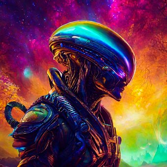 Free Ai Generated Alien photo and picture