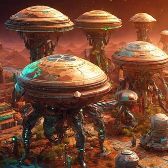 Free Alien Ufo illustration and picture