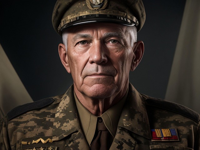 Free ai generated veteran military illustration