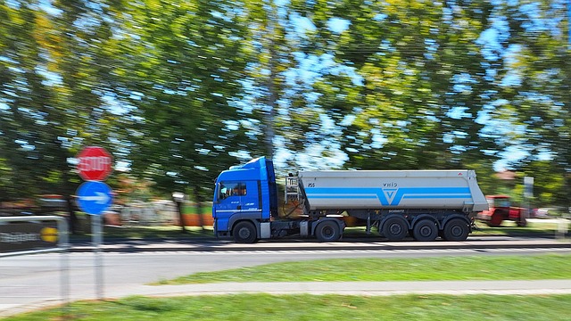 Free Transport Truck photo and picture
