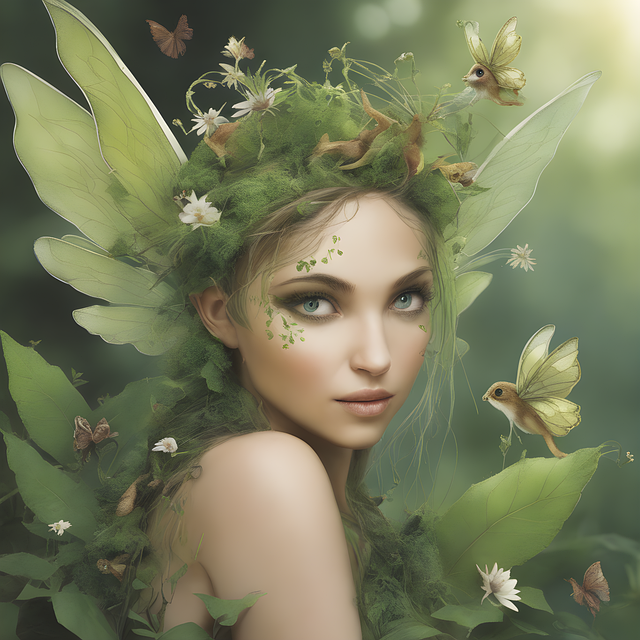 Free ai generated fairy pixie illustration
