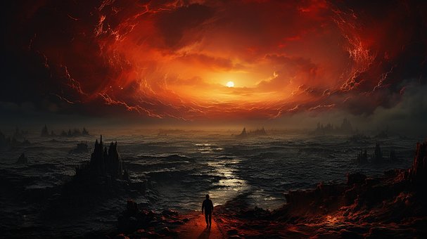 Ai Gegenereerd, Apocalypse, Verwoesting