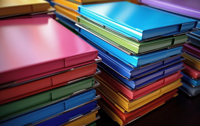 Download free HD stock image of Ai Generated Folders Free ai generated folders documents illustration