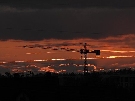 Free Sky Crane photo and picture
