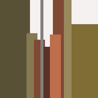 Abstrakt, Kunst, Baggrund, Lyse, Brun