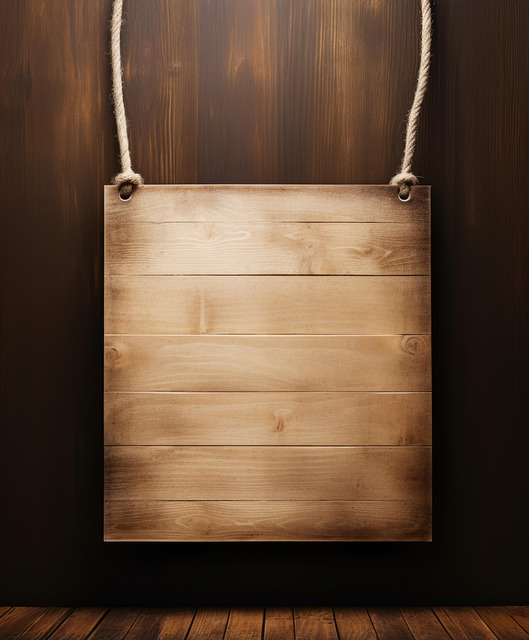 Free wood board plate illustration