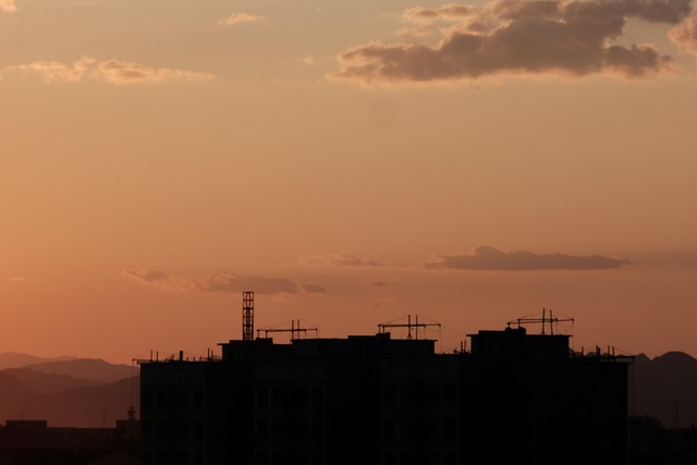 Free Sunset Glow The Setting Sun photo and picture