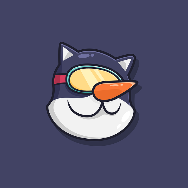Free cartoon cat pet vector