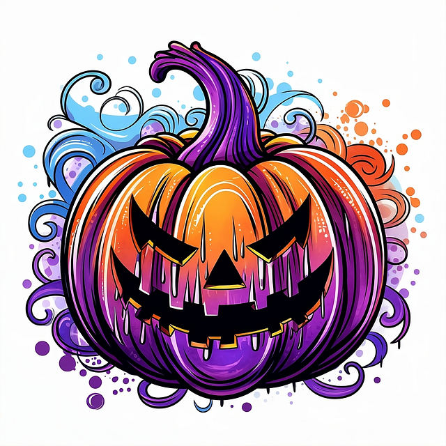 Download free HD stock image of Ai Generated Jack O' Lantern Free ai generated jack o' lantern halloween illustration