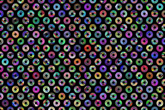Free donuts food pattern vector