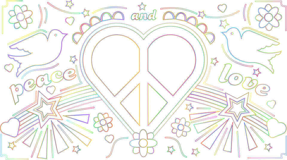 Download Love, Peace, Heart. Royalty-Free Vector Graphic - Pixabay