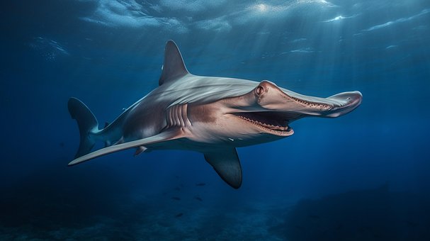 Free Ai Generated Hammerhead illustration and picture