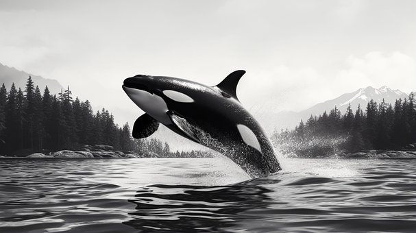 Free Whale Orca illustration and picture