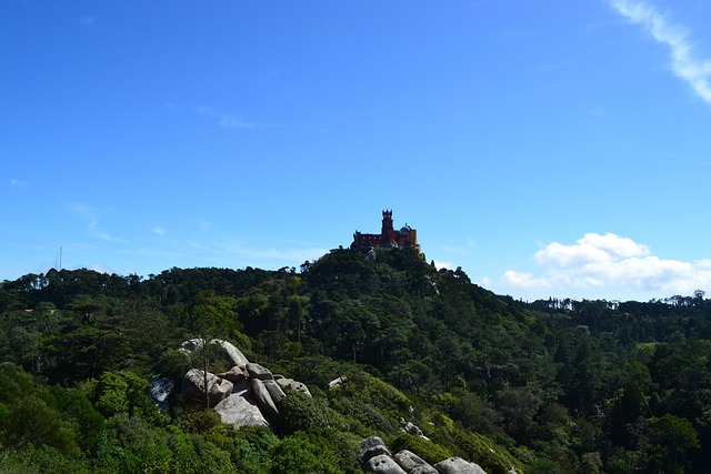 Sintra, Natura, Munte, Castel