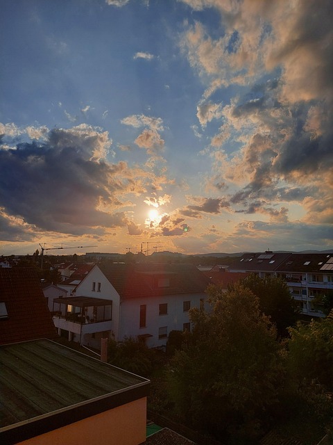 Free Clouds Sunset photo and picture