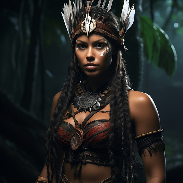 Free Ai Generated Woman illustration and picture