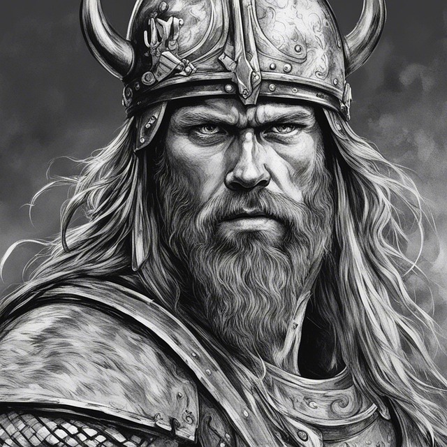 Free Viking Warrior illustration and picture