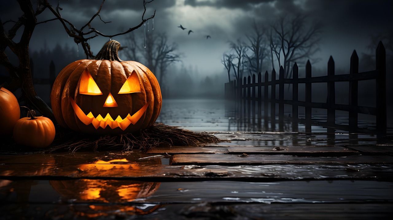 Download free HD stock image of Ai Generated Pumpkin Free ai generated pumpkin jack o' lantern illustration