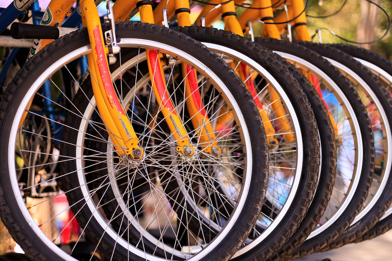 Cyclisme - Fillette sur son Vélo -☛Bicyclette Cyclisme-☛Photographie