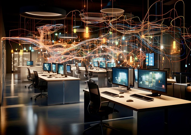 Free ai generated computers technology illustration