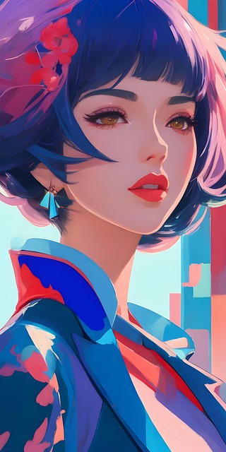 Free Ai Generated Woman illustration and picture